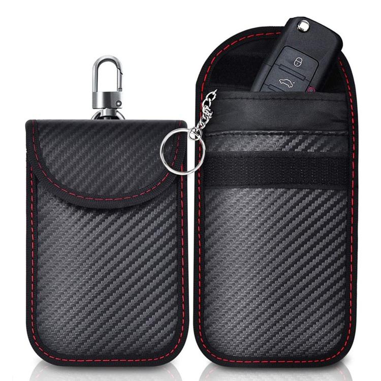 RFID Blocking Car Key Holder Anti-Skimming Carbon Fiber Key Case for Vehicles, Credit Cards & Electronics, Medium Red Line, Medium Green Line, Small Black Line RFID Blocking Car Key Holder Anti-Skimming Carbon Fiber Key Case for Vehicles, Credit Cards & Electronics, Medium Red Line, Medium Green Line, Small Black Line